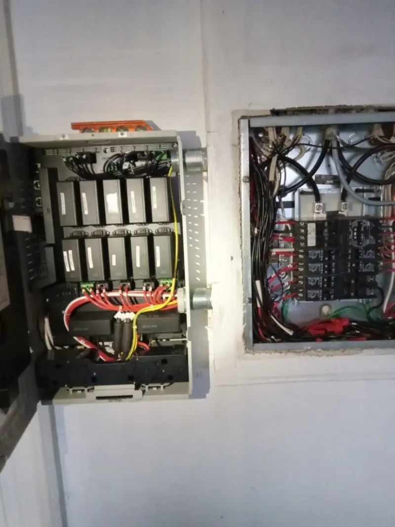 Electrical panel upgrade completed for Indoor Lighting Installation in Locust